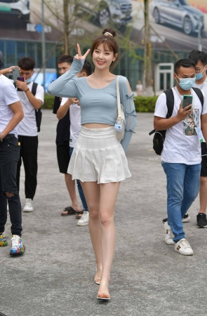 20731-5+118甜美百褶裙小仙女~【套图＋视频】 7P