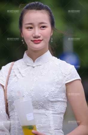 优雅的旗袍美女