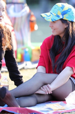 No1222 甜美型红衣少妇的一袭黑丝让性感指数飙升 第2套