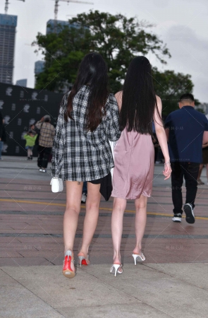 时装周的美腿姐妹