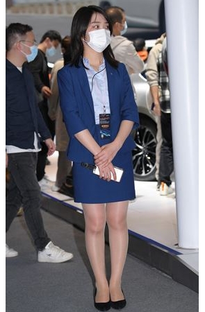 蓝裙小姐姐(27P)