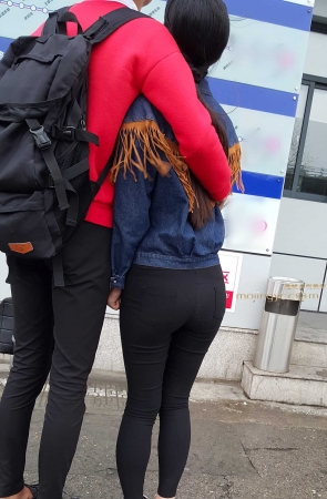 手机拍摄--黑裤妹子----（9P）