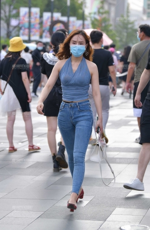 摘下口罩~原来如此美丽