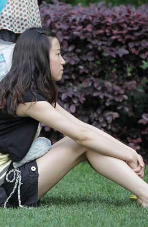 No459 前后2次拍成的一双少女素足