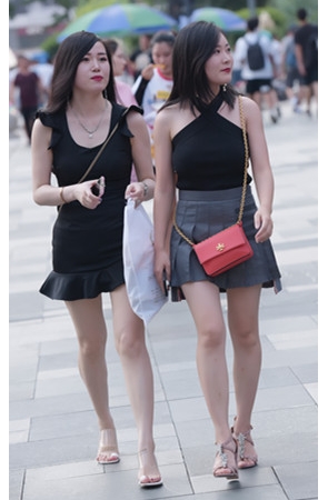 两个短裙小姐姐【套图+视频】