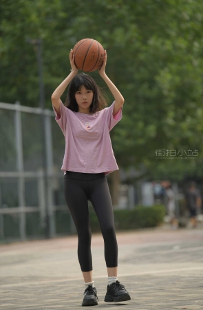 [一始专区] 黑色瑜伽篮球课女孩 【图片➕视频】