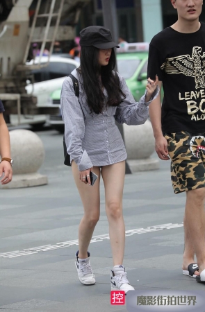 戴着黑色帽子的月牙小妹MJ384[628M]