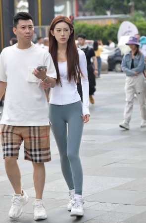 街头瑜伽裤穿搭240705-3-59 15P