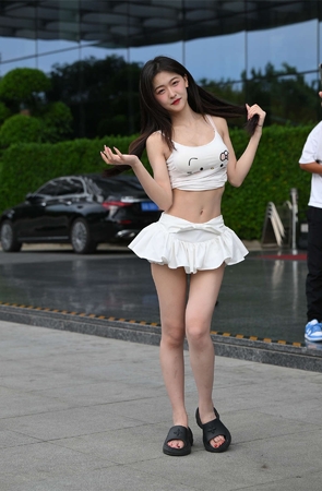 甜美可爱百褶裙