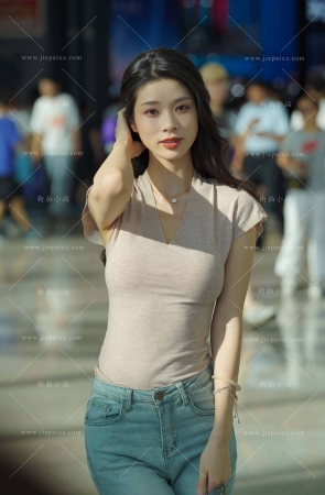 搭讪街拍牛仔裤漂亮小姐姐 [19P]