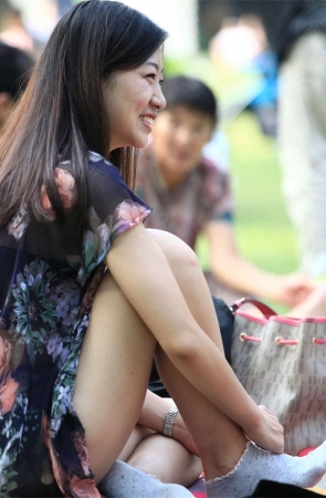 No207 为何对着棉袜也能狂拍？只因女孩太美