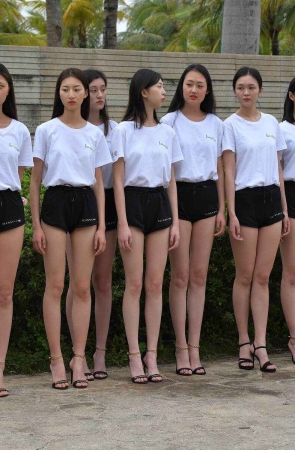 满屏幕的腿腿