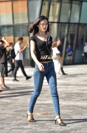 精致长腿紧牛小姐姐