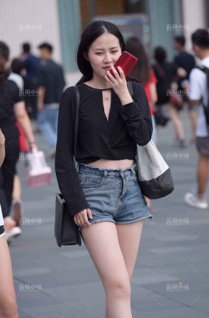 大长腿热裤MM