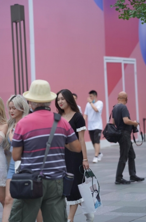 很有韵味的女孩儿