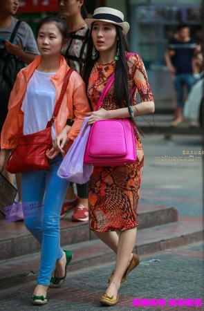 李欢原创--------花色一步裙（17P）