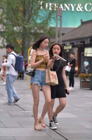 大长腿的魅力~