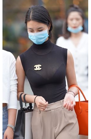 黑衣长裤美女(42P)