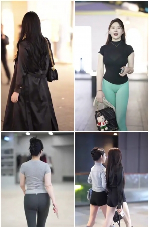 第172期：抖音主播【菜菜街拍】674部短视频合集，视频时长1:22:41，大小3.6GB