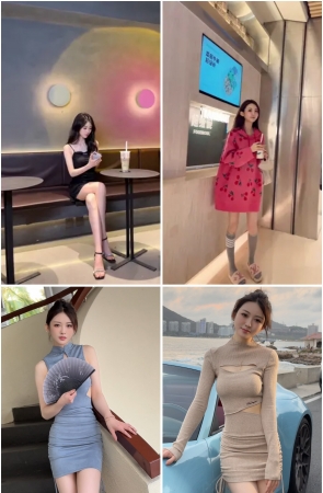 第134期：抖音主播【桃汁关关】377部短视频合集，视频时长00:56:07，大小2.5GB