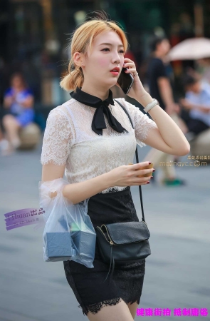 李欢原创--------美女，黑裙（14P）