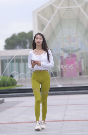 [一始专区] 绿色瑜伽裤美女  【图片➕视频】