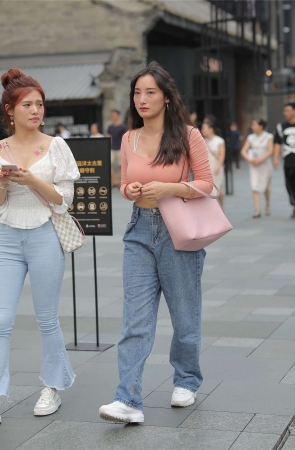 凯恩街拍作品 - 完美的侧颜