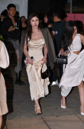 时尚长裙优雅美女