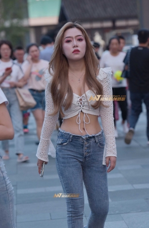 牛仔裤美女