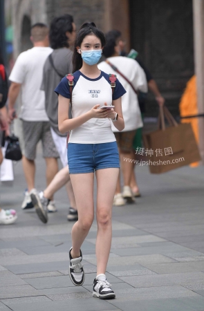 2263-17+77纤细美腿热裤女孩 17P