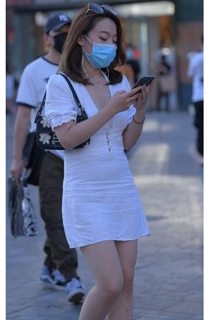 漂亮的包臀裙美女(50P)