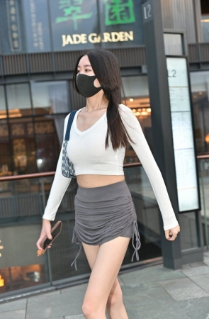 高挑褶皱裙 [190P-3.06GB]