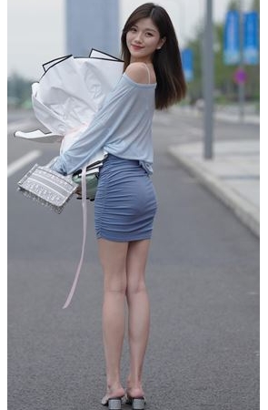 长腿包臀裙美女(207P)