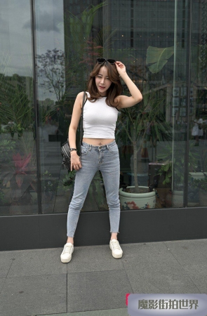 丰满紧身牛仔裤美女3A1863[946M]
