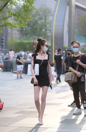 视觉冲击街拍作品 - 小仙女芭比 裸腿篇