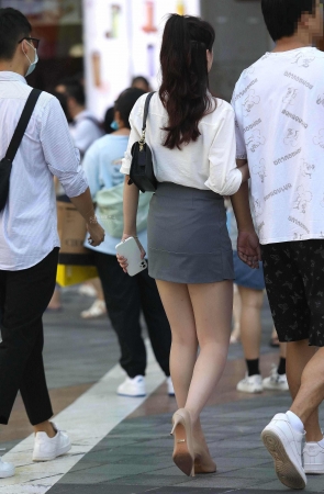 诱惑肉 丝包臀裙shaofu
