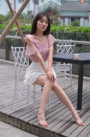 魂魂摄影作品 白百褶裙美女