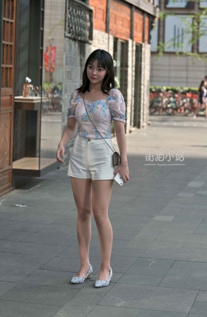 搭讪街拍小可爱~