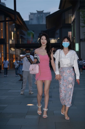 魅力迷人的粉色系