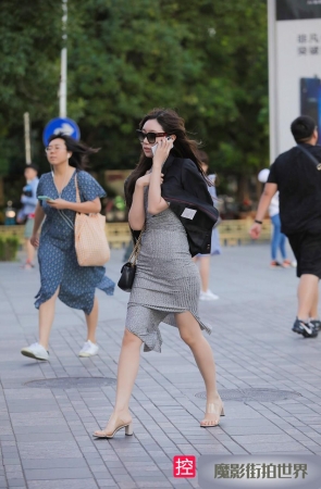 开叉包屯裙女子MJ532[348M]