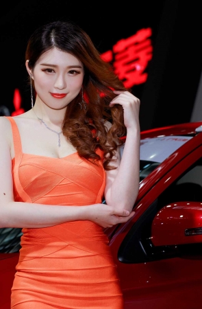2017深圳车展-性感车模