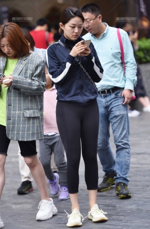 瑜伽九分裤