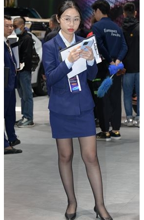 车展销售小姐姐(317P)