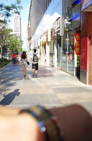 连衣短裤，裸腿，凉高，美女（14）