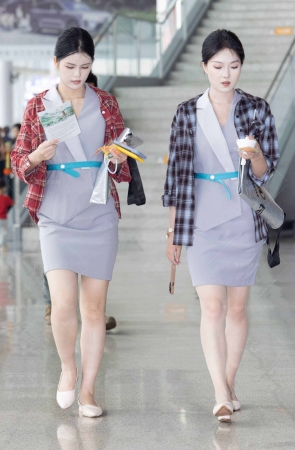 LB469-65P 成都车展-捷途礼仪小姐姐的裸腿肉丝双重享受