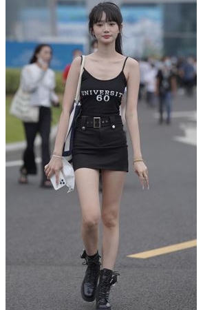 短裙美腿小姐姐(113P)