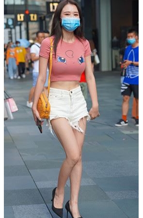 漂亮的露腰小姐姐【套图+视频】