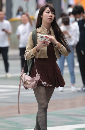 街拍短裙shaofu