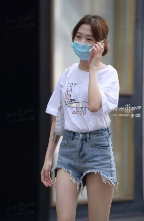 2082-8+41/凉快热裤长腿 4P