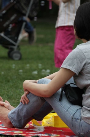 No335 短发少妇的骨感素足